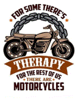 For some there's therapy for the rest of us there are motorcycles - pocket size