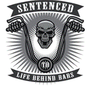 Sentenced to life behind bars - pocket size