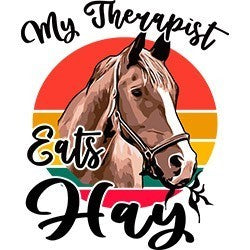 My therapist eats Hay