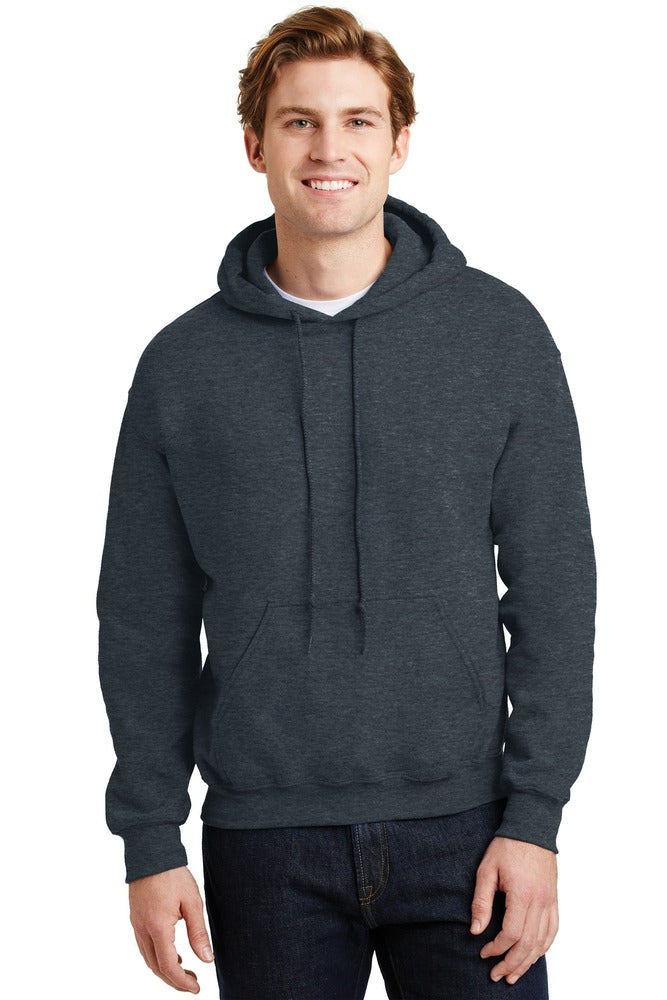 Gildan Adult Fleece Hooded Sweatshirt, Heather colors