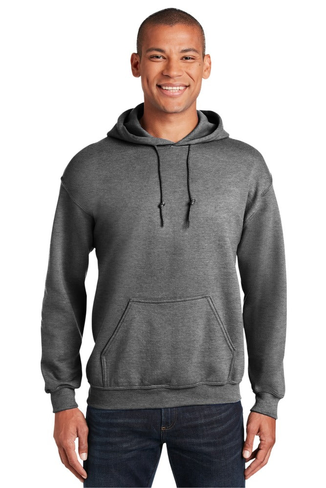 Gildan Adult Fleece Hooded Sweatshirt, Heather colors