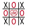 tic-tac-toe, love