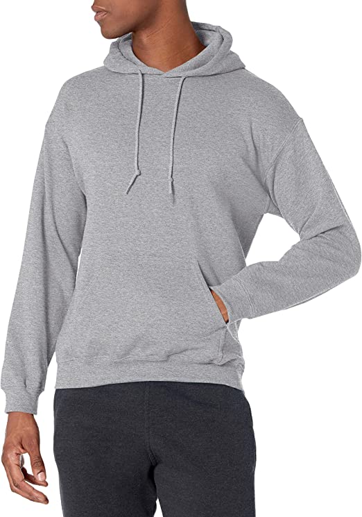 Gildan Adult Fleece Hooded Sweatshirt, Solid colors